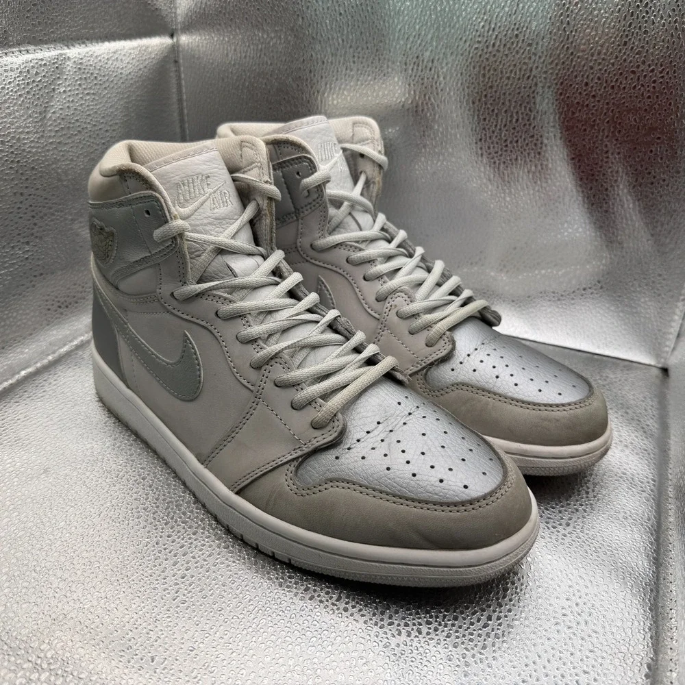 Size 10 Jordan‎ 1 Retro High OG Japan Tokyo 2020 Gray Mens Sneakers DC1788-029